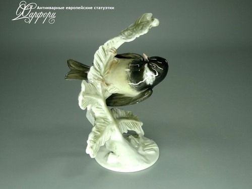 Купить фарфоровые статуэтки Rosenthal, Синичка на ветке, Германия
